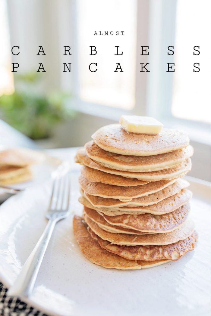 Low Carb Pancakes Only 2g of Carbs + Gluten & Dairy Free!