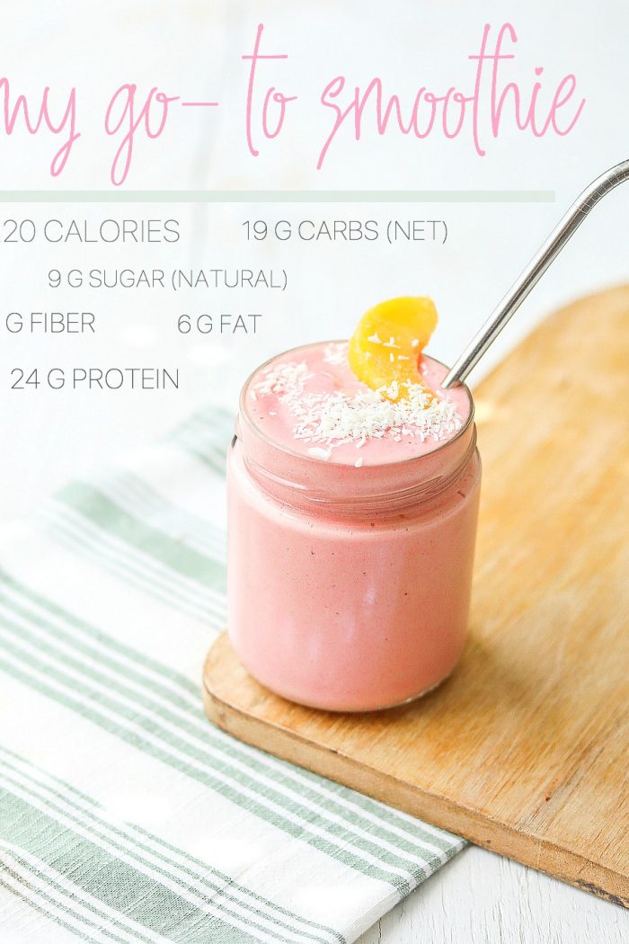 This Is My Everyday Go-To Protein Smoothie Formula.