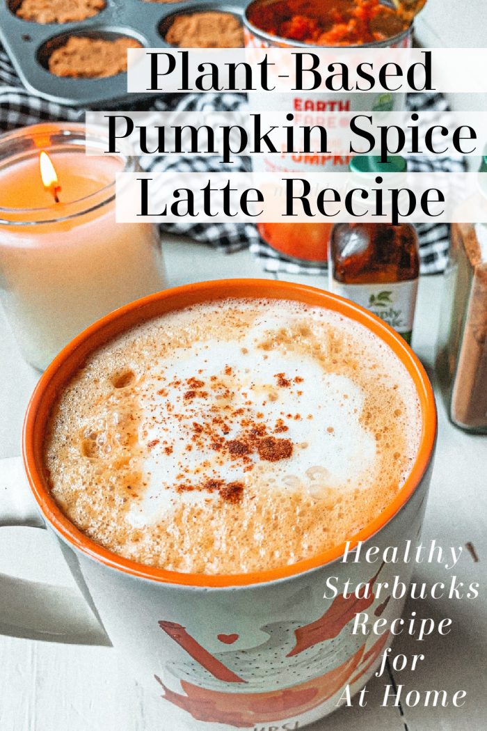 Healthy Vegan Starbuck’s Pumpkin Spice Latte Recipe 🎃