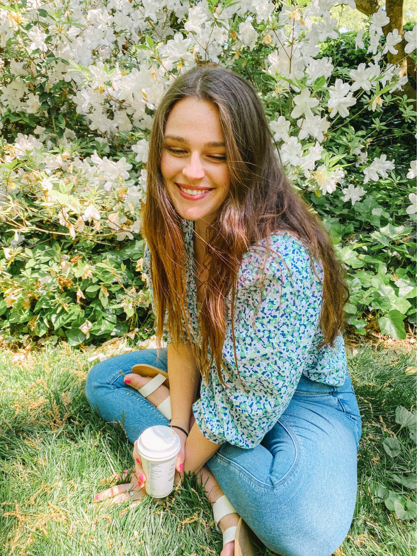 park, rock hill, Glencairn gardens, Winthrop, south Carolina, fort mill, azaleas, flowers, target top, lifestyle blogger, taralynn, mcnitt, life, coffee, almond milk latte, south, North Carolina